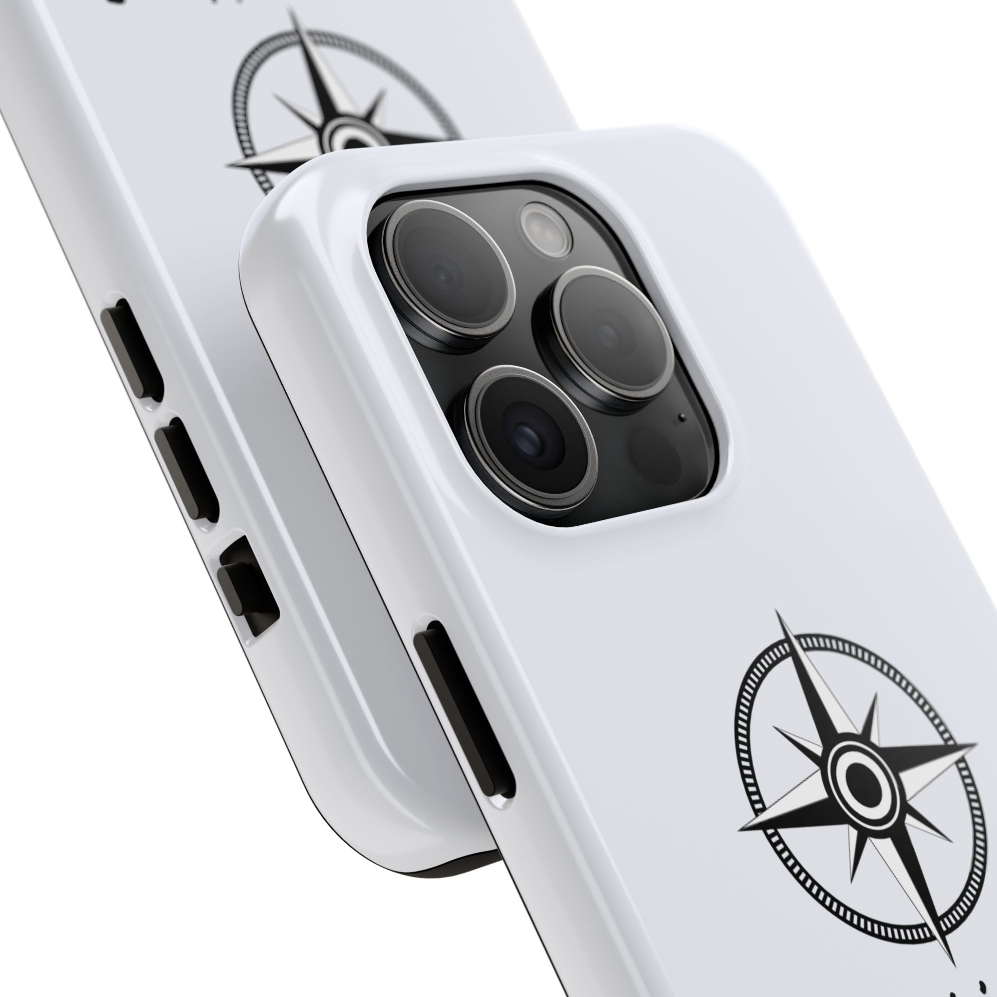 Be Still & Trust Compass Phone Case — Christian Inspirational Tough Phone Case