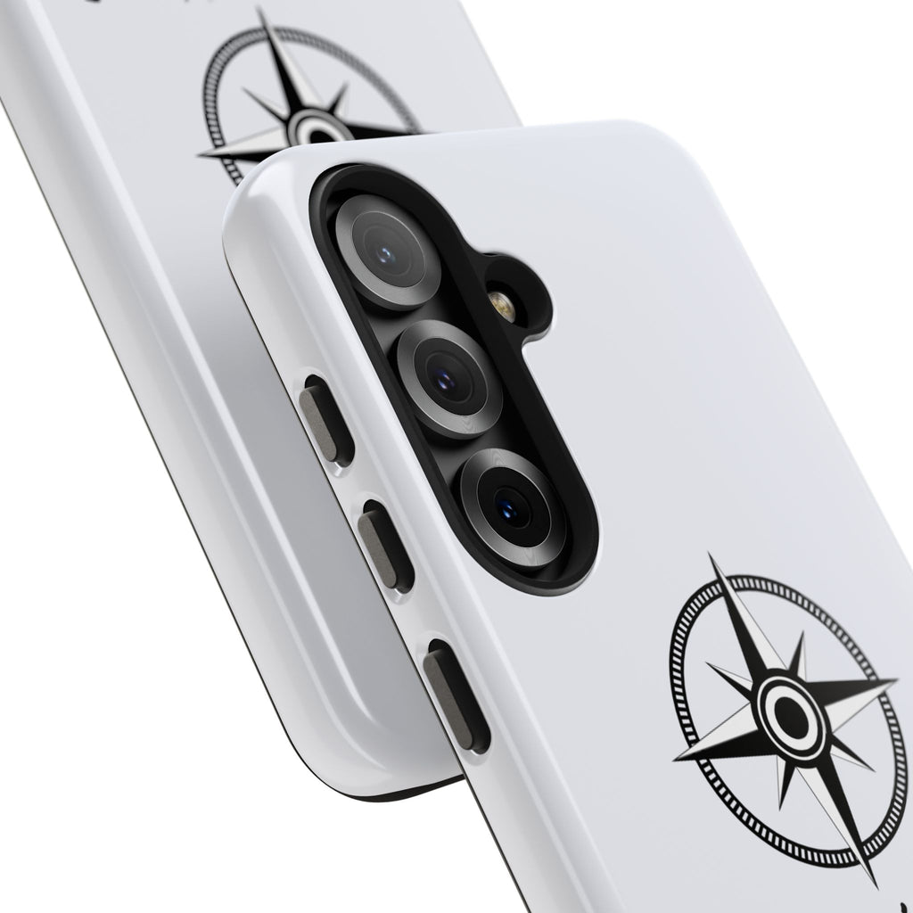 Be Still & Trust Compass Phone Case — Christian Inspirational Tough Phone Case