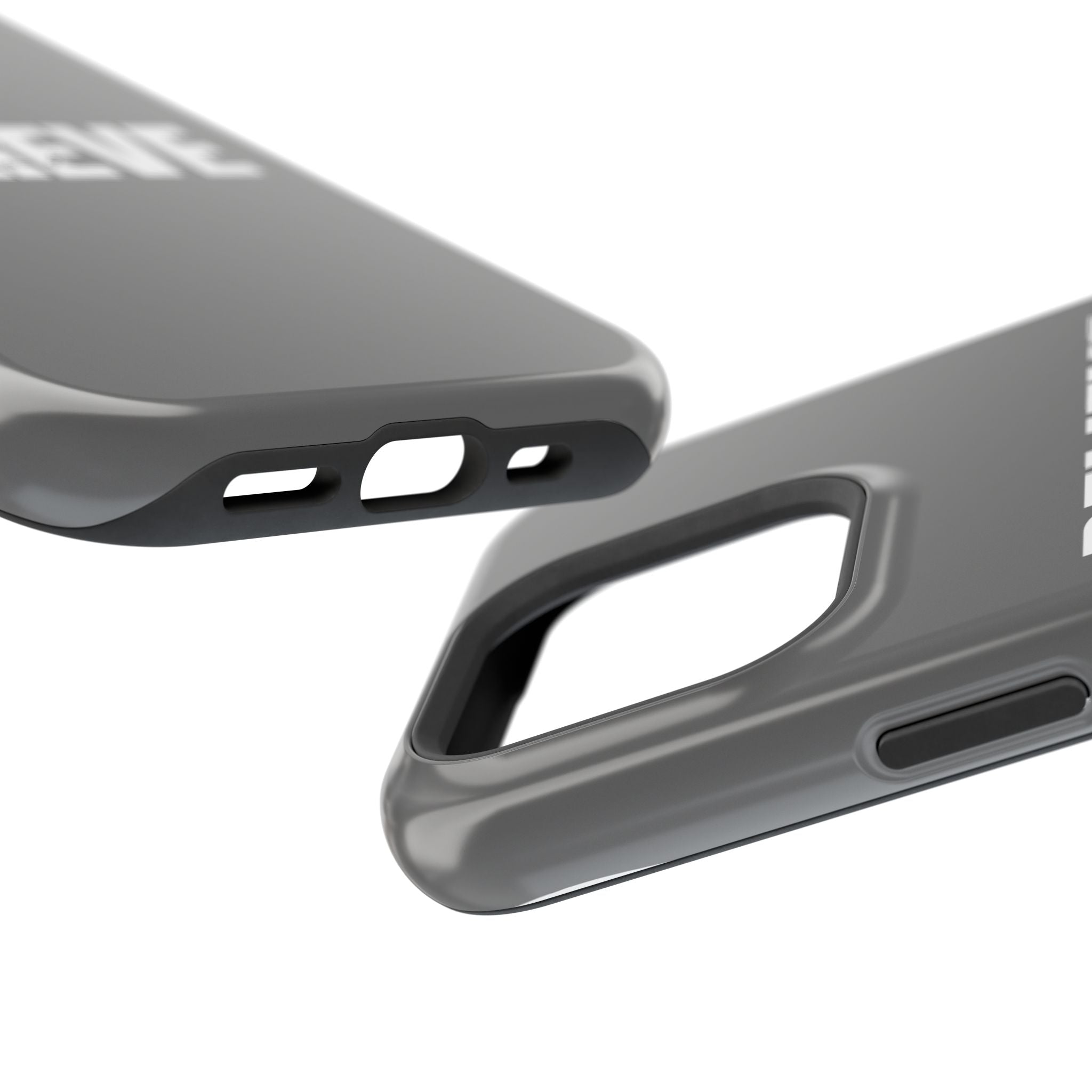 Phone Case — GREY "BELIEVE" Impact-Resistant Protective Cover