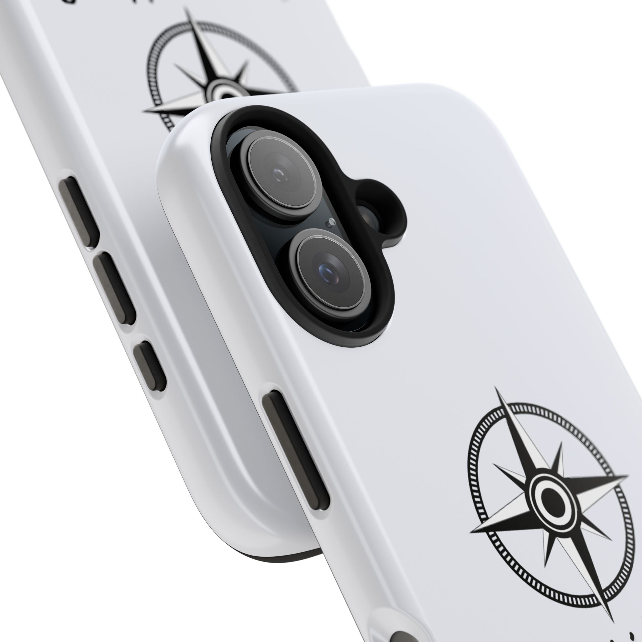 Be Still & Trust Compass Phone Case — Christian Inspirational Tough Phone Case