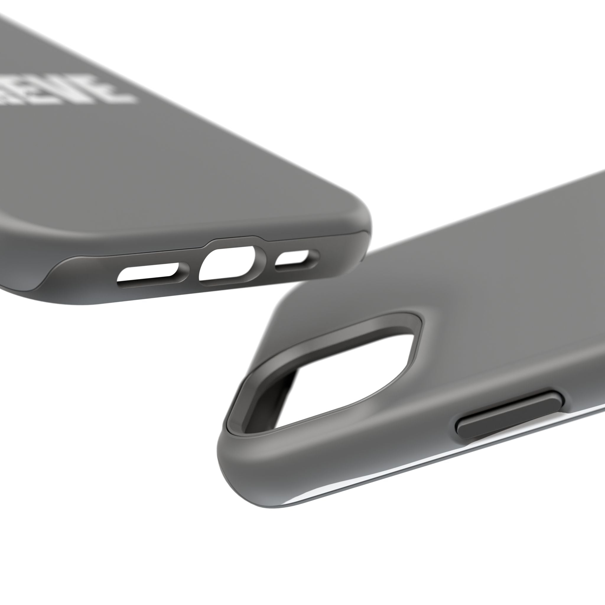 Phone Case — GREY "BELIEVE" Impact-Resistant Protective Cover
