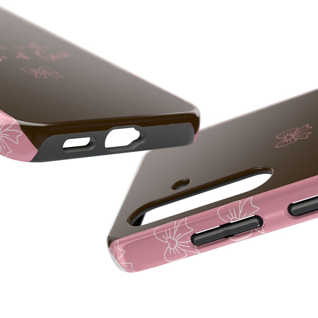 Made in the Image of God Tough Phone Case – Feminine Bow Christian Protective Cover
