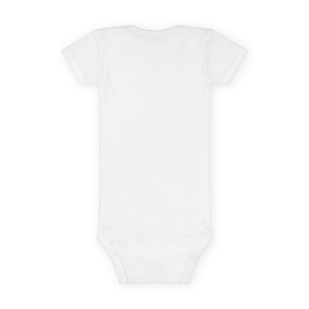 Loved by God Baby Onesie — Heart & Flower Christian Infant Bodysuit