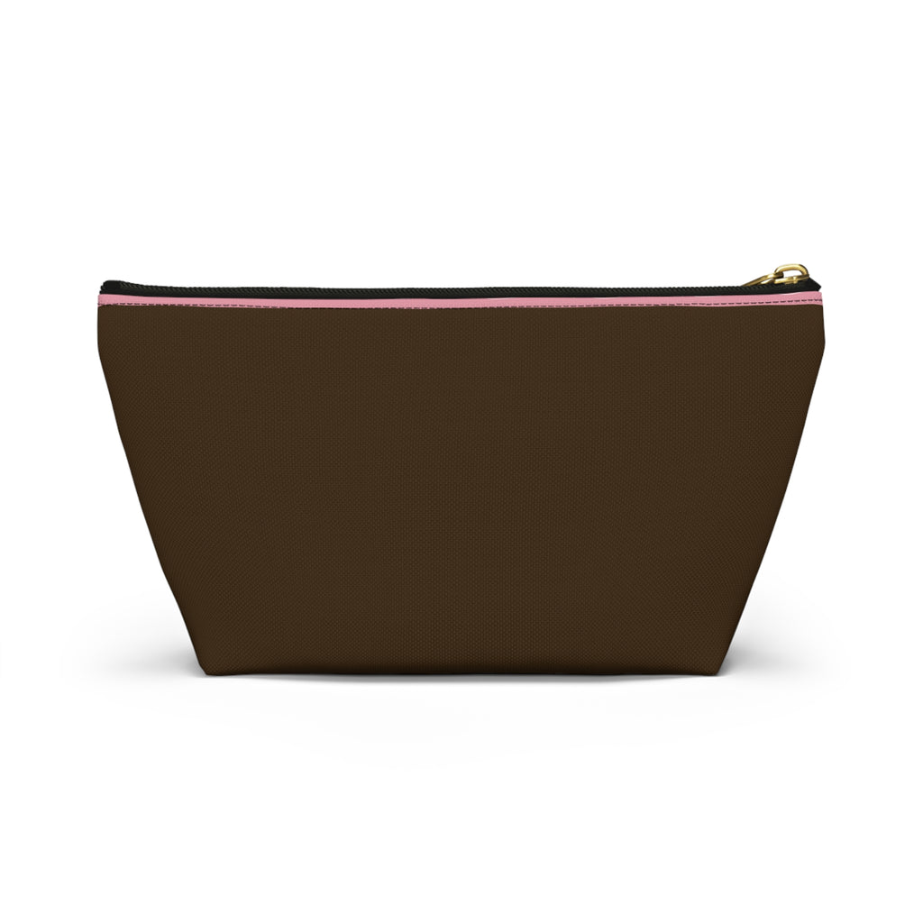 Made in the Image of God Accessory Pouch — Pink Bow Christian Makeup Bag
