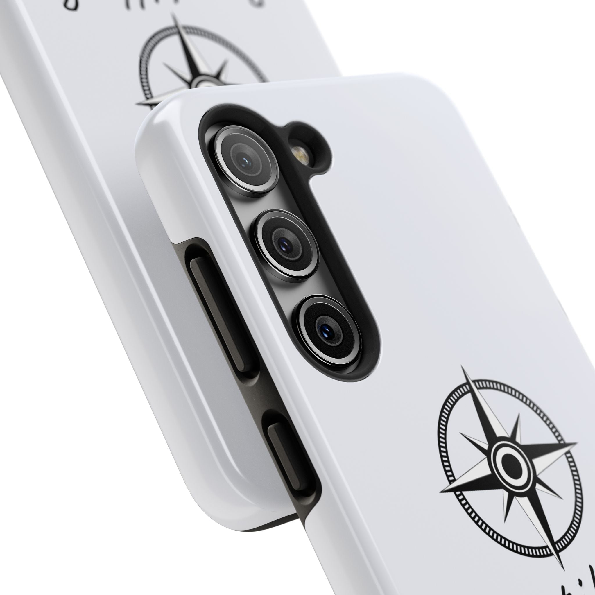 Be Still & Trust Compass Phone Case — Christian Inspirational Tough Phone Case