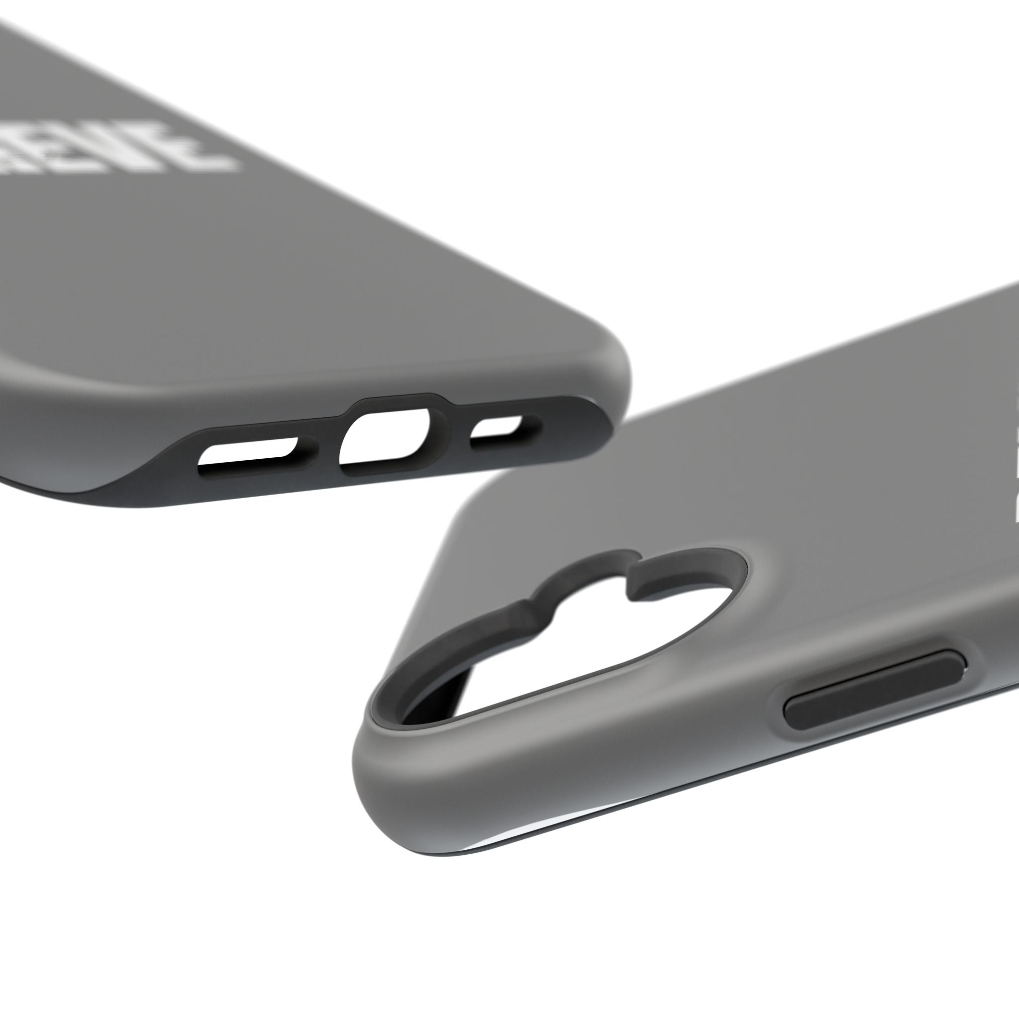 Phone Case — GREY "BELIEVE" Impact-Resistant Protective Cover