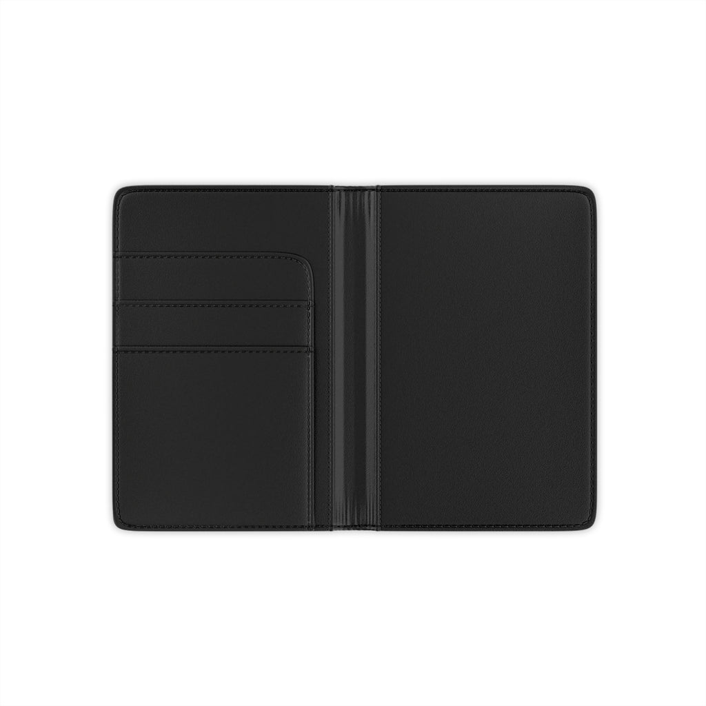 Floral "God is Within Her" Passport Cover — Psalms 46:5 Christian Travel Wallet